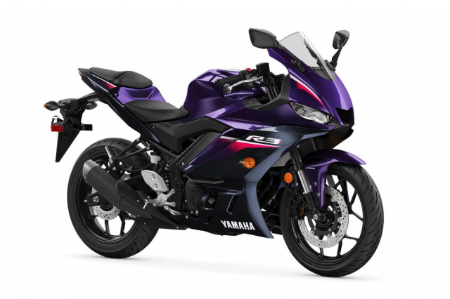 YAMAHA R3 2023 ra mat mau moi Phantom Purple Dream - 3