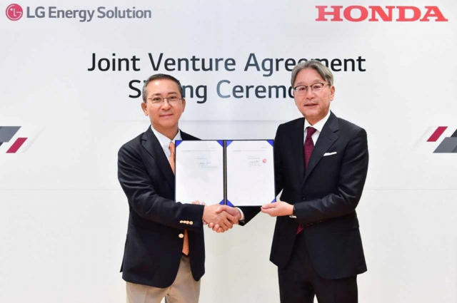 LG Energy Solution va Honda thanh lap Lien Doanh san xuat pin EV tai Hoa Ky