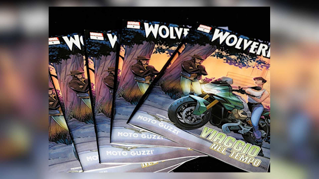 Moto Guzzi V100 Mandello la su lua chon cua sieu anh hung Wolverine trong truyen tranh Marvel moi - 3