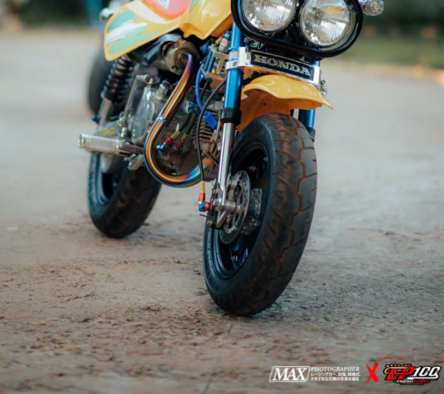 Takegawa da bien chiec Monkey Baja nay tro thanh mot sieu pham thu thiet - 20