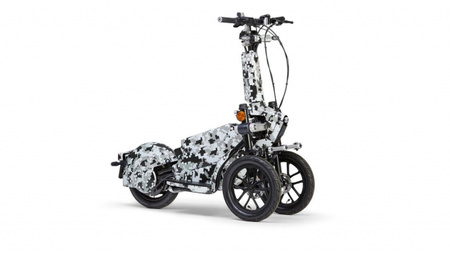 Yamaha tiet lo mau xe dien 3 banh su dung cong nghe Niken LMW - 5