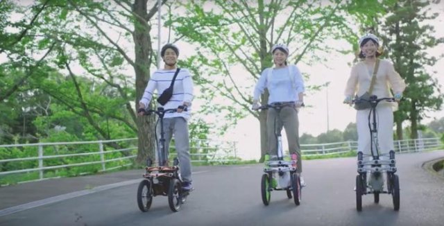 Yamaha tiet lo mau xe dien 3 banh su dung cong nghe Niken LMW - 13