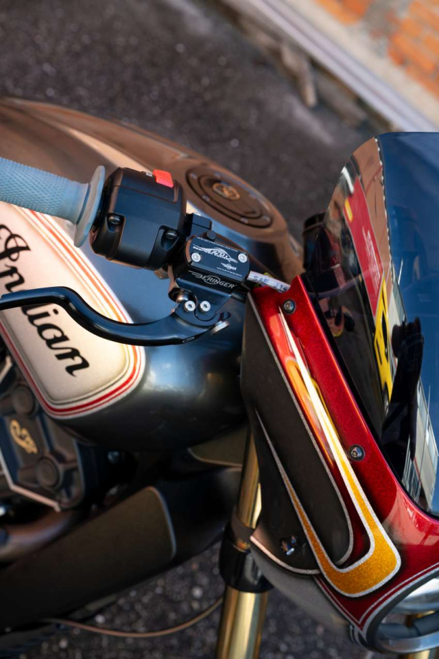 Indian Scout Rogue do boi Hardnine Choppers - 5