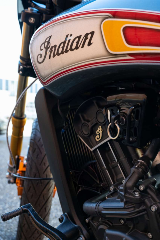 Indian Scout Rogue do boi Hardnine Choppers - 7