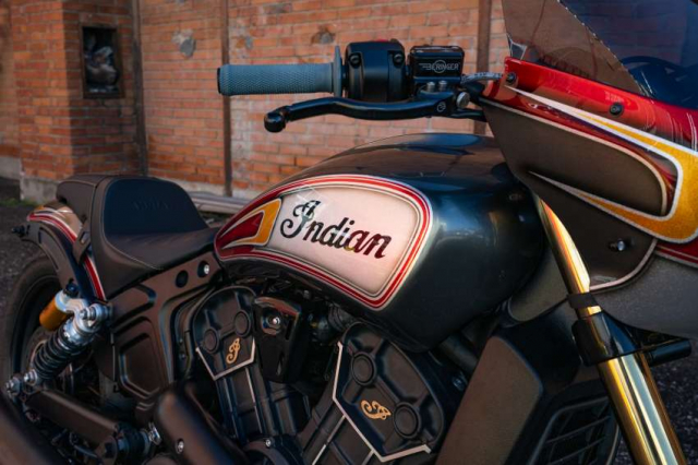 Indian Scout Rogue do boi Hardnine Choppers - 11