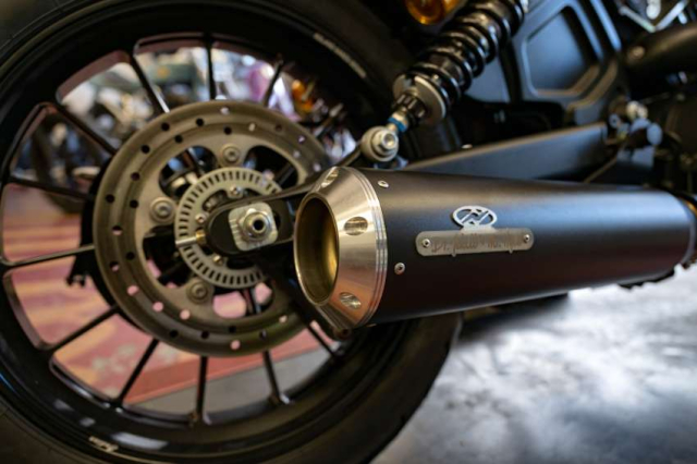 Indian Scout Rogue do boi Hardnine Choppers - 13