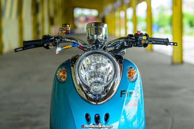 Yamaha Fino so huu dan chan be the noi troi trong gioi xe tay ga - 15