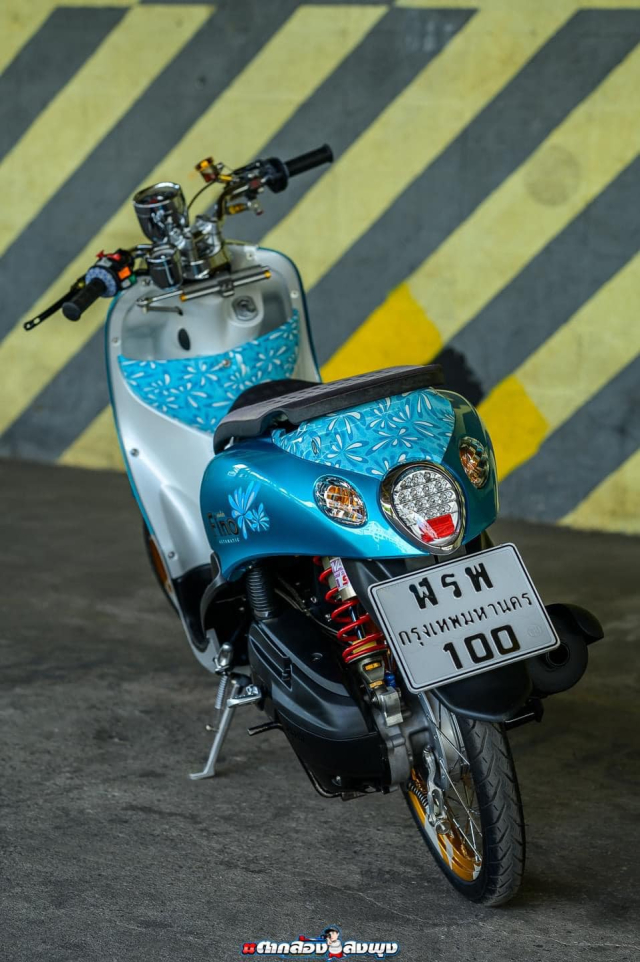 Yamaha Fino so huu dan chan be the noi troi trong gioi xe tay ga - 19