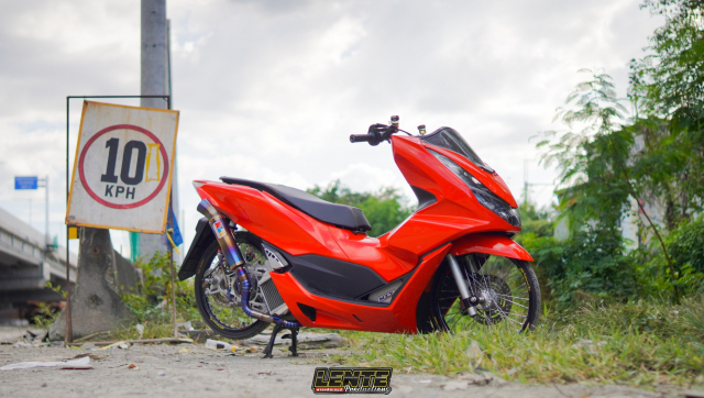 PCX 160 se tro nen ham ho ra sao khi pha hinh theo phong cach Drag - 30