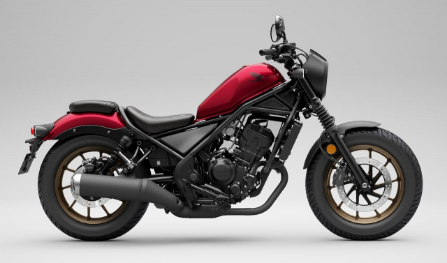 Rebel 250 2023 va Rebel 250S Edition 2023 ra mat voi mau sac moi tuong thich tieu chuan khi thai moi - 9
