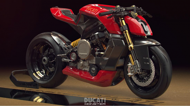 Tiet lo Ducati Monster voi he dan dong dien - 11