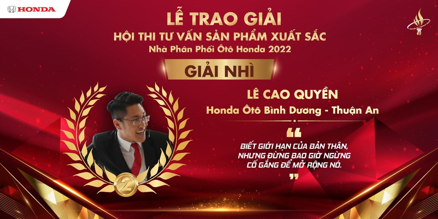 Honda Viet Nam cong bo ket qua Hoi thi Tu van san pham xuat sac nam 2022 - 4