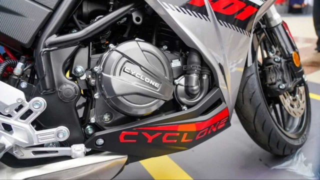 Nha san xuat Trung Quoc Zongshen ra mat Cyclone RC 401 R voi ngoai hinh nhu Superbike - 3