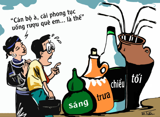 Uong ruou bia xong dat xe may co bi xu phat vi pham nong do con - 3