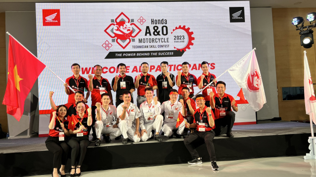 Honda Viet Nam doat 4 giai thuong lon tai Hoi thi Ky thuat vien xuat sac Chau AChau Dai Duong 2023 - 9