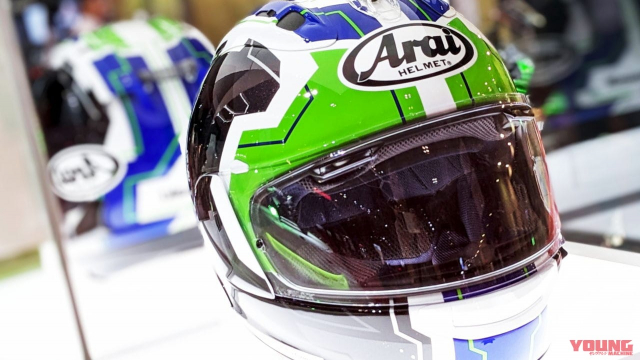 Arai RX7X ky niem 40 nam thanh lap Ninja hien da co san de ban