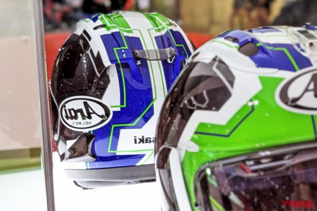 Arai RX7X ky niem 40 nam thanh lap Ninja hien da co san de ban - 4