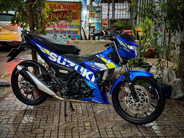 Ban do Satria 150 hiem hoi duoc trang bi pen dap THONG MINH cua Nhat Ban - 14