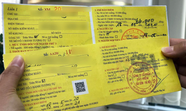 Bao hiem xe may boi thuong 150 trieu cho nguoi bi tai nan