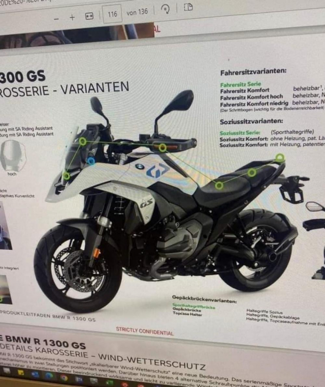 BMW R1300GS 2024 tiep tuc lo dien tren mang xa hoi - 4