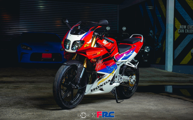 Bo anh NSR150SP sieu kinh dien voi truong phai xe DO gia bo xe ZIN - 42