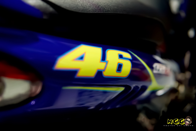 Bom tan Yaz 125 so huu bo ao Valentino Rossi 19 nam tuoi kich doc - 34