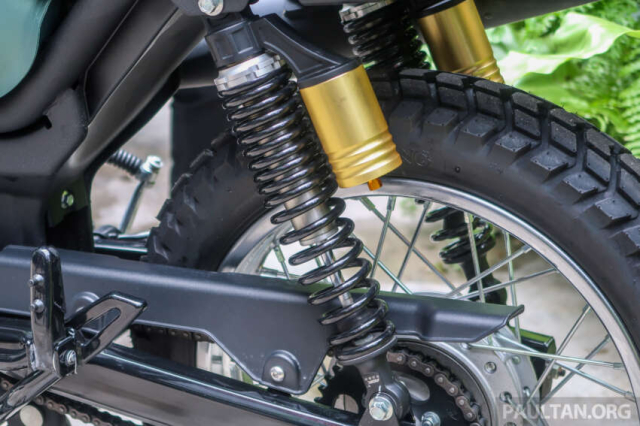 Can canh mau xe so hoan toan moi voi binh xang 85 lit canh tranh voi Honda CT125 va Yamaha PG1 - 9