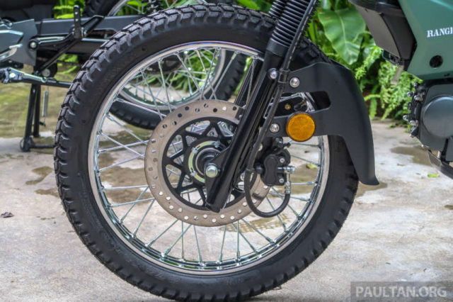 Can canh mau xe so hoan toan moi voi binh xang 85 lit canh tranh voi Honda CT125 va Yamaha PG1 - 8