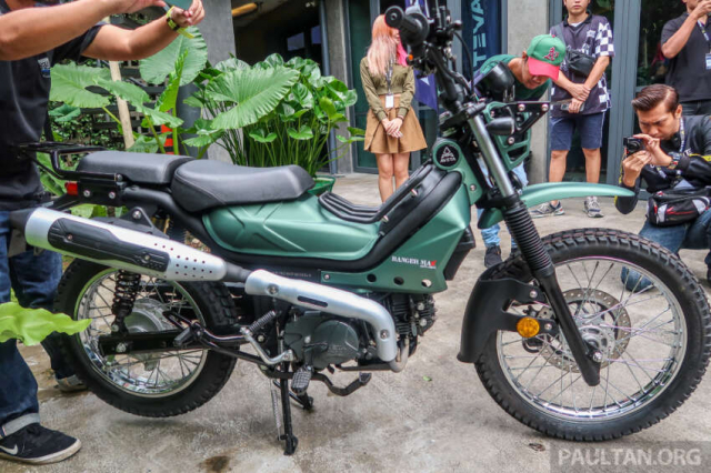 Can canh mau xe so hoan toan moi voi binh xang 85 lit canh tranh voi Honda CT125 va Yamaha PG1 - 12