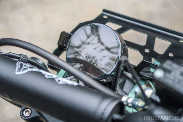 Can canh mau xe so hoan toan moi voi binh xang 85 lit canh tranh voi Honda CT125 va Yamaha PG1 - 6
