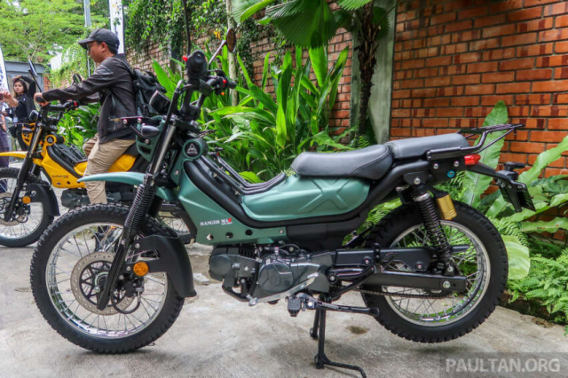 Can canh mau xe so hoan toan moi voi binh xang 85 lit canh tranh voi Honda CT125 va Yamaha PG1 - 28