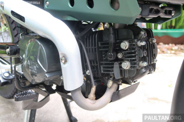 Can canh mau xe so hoan toan moi voi binh xang 85 lit canh tranh voi Honda CT125 va Yamaha PG1 - 10
