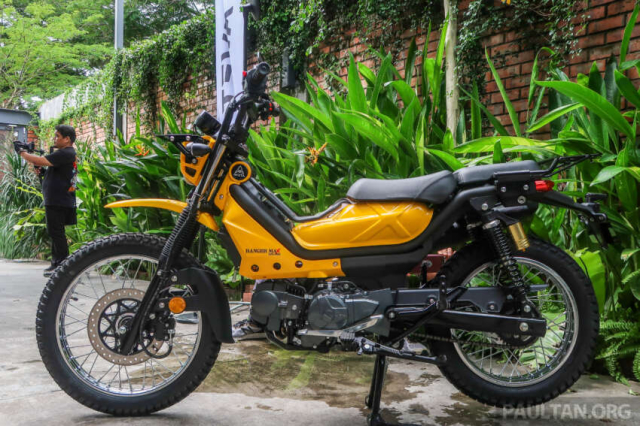 Can canh mau xe so hoan toan moi voi binh xang 85 lit canh tranh voi Honda CT125 va Yamaha PG1 - 32