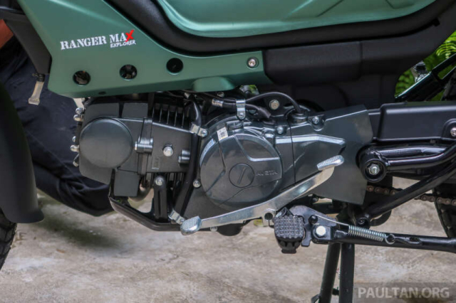 Can canh mau xe so hoan toan moi voi binh xang 85 lit canh tranh voi Honda CT125 va Yamaha PG1 - 26