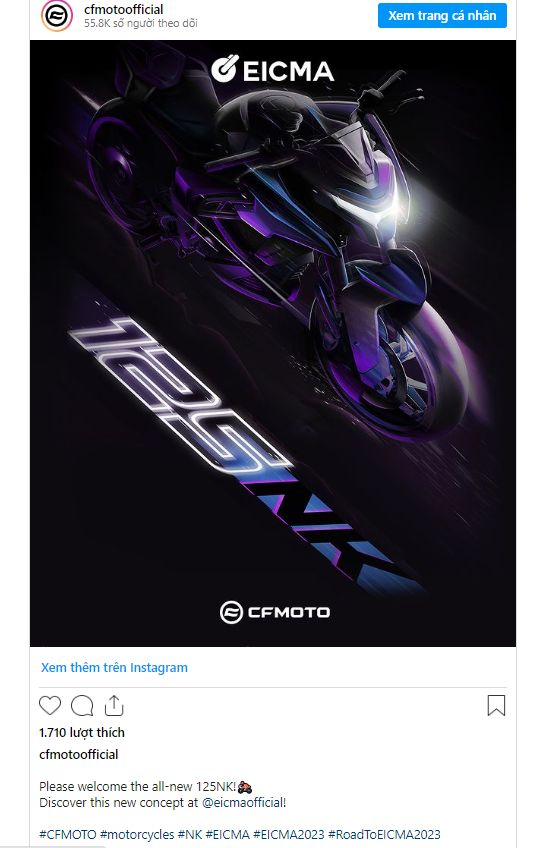 CFMoto dang khuay dong truoc them su kien EICMA 2023 sap dien ra - 3