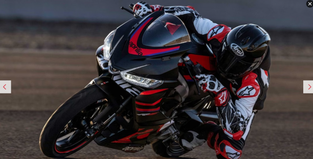 Chi tiet Aprilia RS457 moi da duoc gioi thieu voi cong suat 48 ma luc trong luong 159 Kg