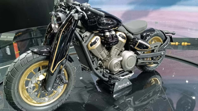 Chi tiet Benda Napoleon chiec VBobber moi den tu Trung Quoc - 3
