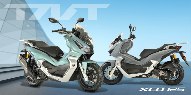 Chi tiet mau tay ga dia hinh moi bi nham lan voi Honda ADV160 - 3