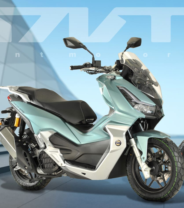 Chi tiet mau tay ga dia hinh moi bi nham lan voi Honda ADV160 - 7