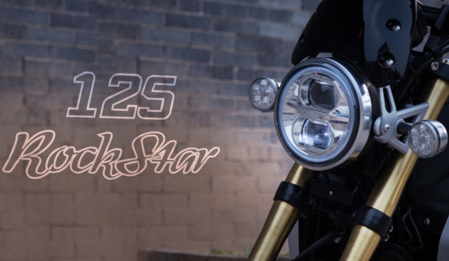 Chi tiet Rockstar 125 ngang ngua XSR 155 ve gia ban va xin so hon ve trang bi
