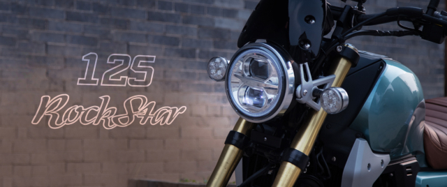 Chi tiet Rockstar 125 ngang ngua XSR 155 ve gia ban va xin so hon ve trang bi - 12