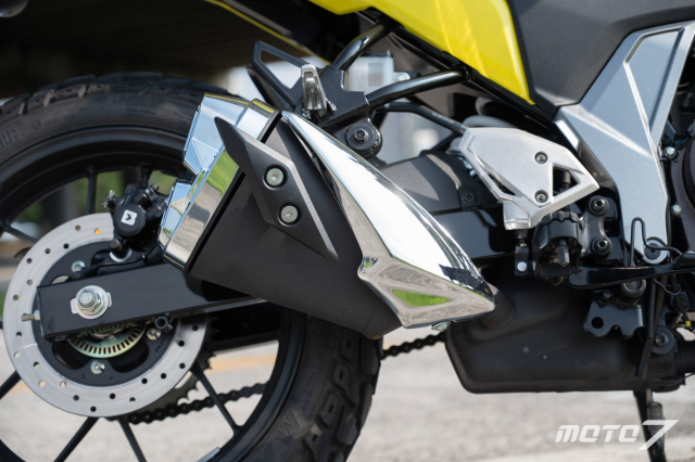 Chi tiet SUZUKI VStrom 250 SX 2023 dung chung dong co Gixxer lam mat bang dau - 14
