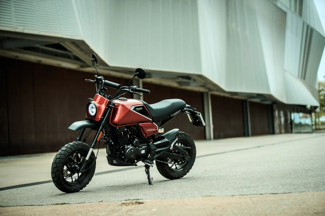 Crossfire 125 XS gay chu y voi he thong thang kich doc trong lang Minibike - 3