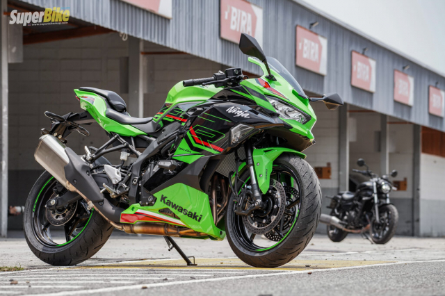 Danh gia chi tiet Kawasaki ZX4R SE dong co 4 xilanh hap dan vua trinh lang
