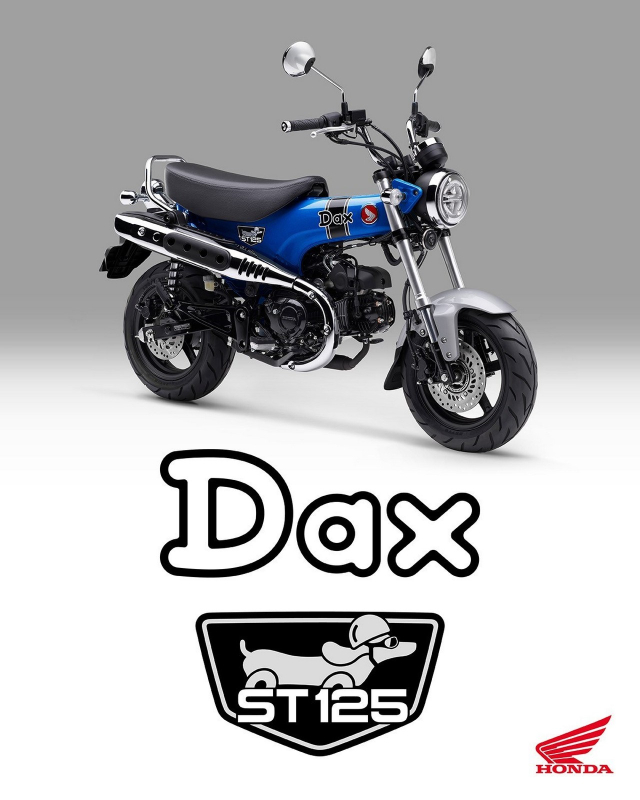 Dax 2024 duoc Honda tut lai nhan sac trong phien ban moi - 8