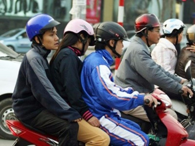 De xuat them truong hop xe may duoc kep 3 khong bi phat - 5