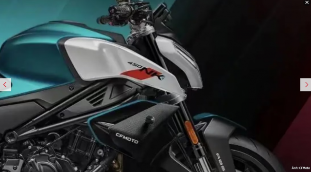 Doi tac cua KTM CFMoto da gioi thieu 450 NK tai Trung Quoc - 6
