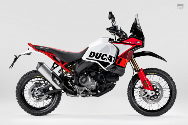 Ducati DesertX Rally 2024 trinh lang voi loat thay doi dang tung dong - 6