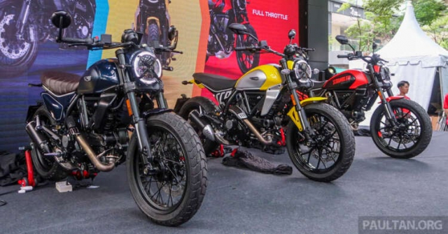 Ducati Scrambler 2023 vua ra mat tai Malaysia co gia re hon nhieu so voi thi truong Viet