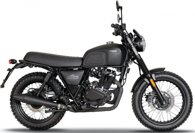 Felsberg 125 den tu Chau Au so huu he thong thang CBS giong het Honda SH - 12